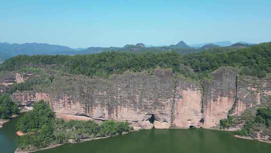 福建三明泰宁大金湖航拍