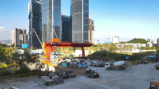 深圳建设 建设 工地 施工 施工现场