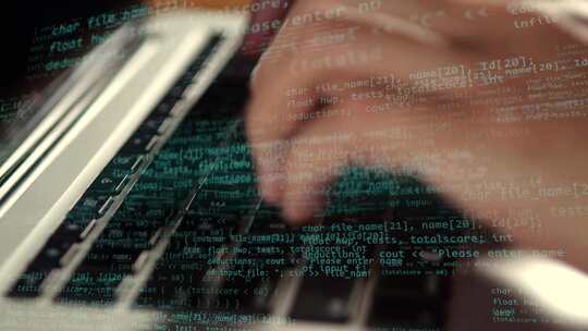 计算机编程编码和软件开发程序员加班黑客