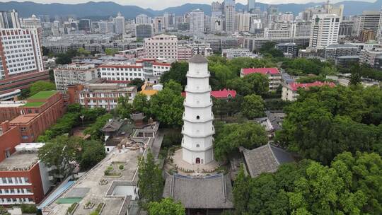 福建福州城市风光地标建筑航拍