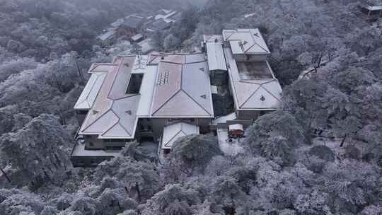 安徽黄山雪景