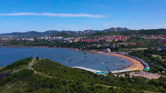 4K海湾 海岛 海岸线