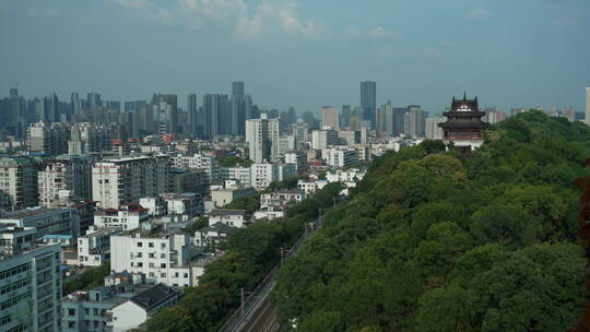 武汉标志建筑黄鹤楼公园