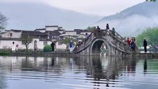 宏村江南水乡旅游胜地