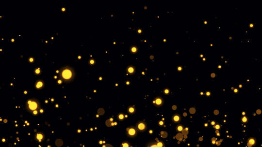 金色粒子上升带通道