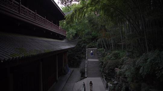 杭州千年古刹灵隐寺建筑