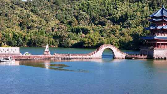 杭州市桐庐县富春江小三峡风光