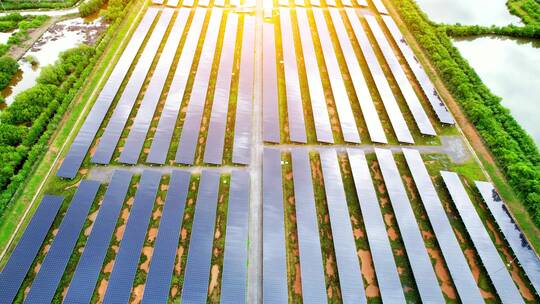 光伏能源电能太阳能板新能源