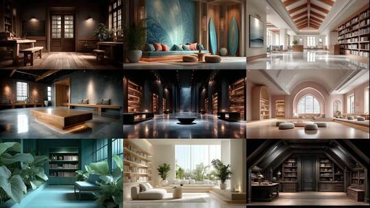 创意室内设计灵感空间美学赏析高清在线视频素材下载