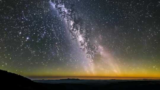 4k星空银河夜空繁星宇宙