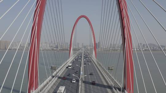 杭州之江大桥视频素材模板下载