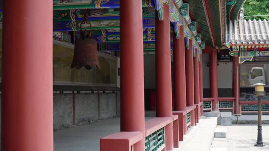明清宫廷古代建筑中式长廊