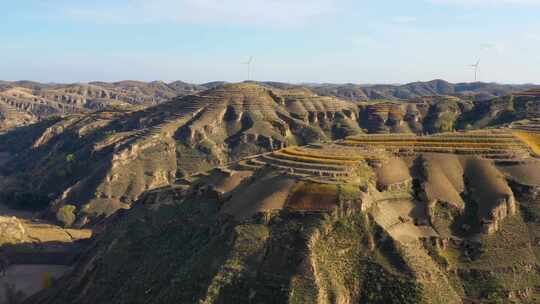 黄土高原  黄土地  沟壑