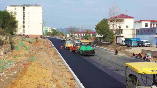 道路铺设施工