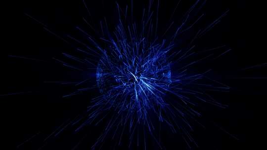 神奇粒子迪斯科球视频素材模板下载