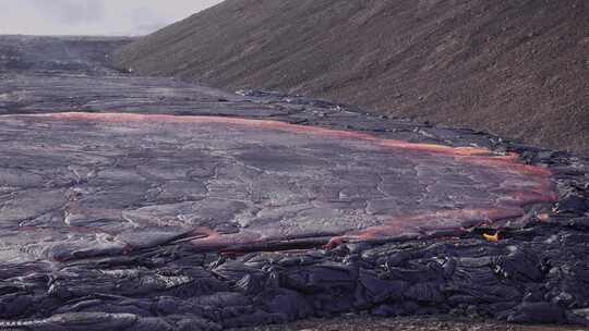 熔岩流，火山，岩浆，火山