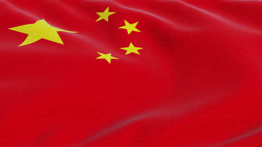 中国国旗背景视频素材模板下载