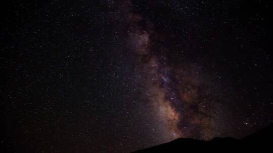 星空 延时 夜景 凌晨