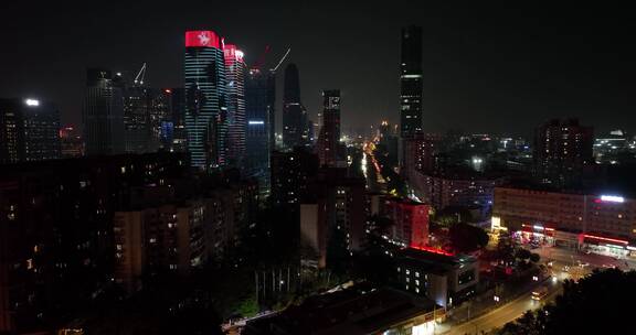 广州琶洲磨碟沙夜景