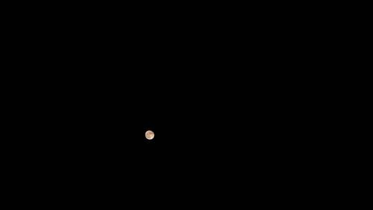 月亮运动轨迹4K实拍短片