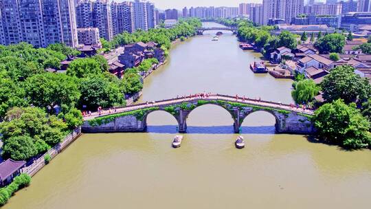 京杭大运河杭州拱宸桥