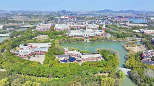 华东政法大学 松江大学城 最美大学航拍