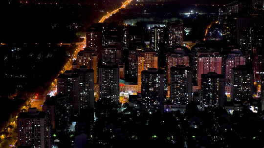 城市夜景城市风光北京