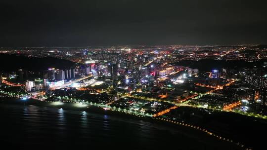 青岛崂山区夜景