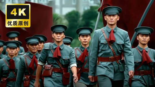 八一建军节解放军八路军新四军战斗新中国