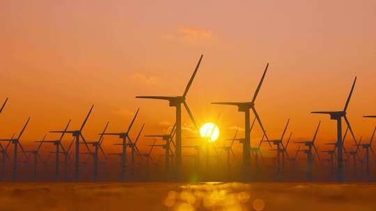 海上新能源风机风电风力发电