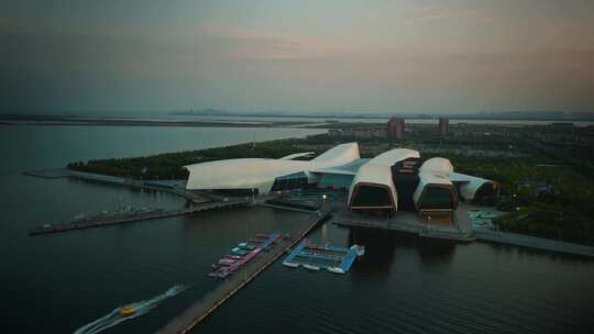 天津国家海洋博物馆视频素材模板下载