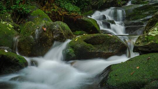 惠州罗浮山溪流16秒