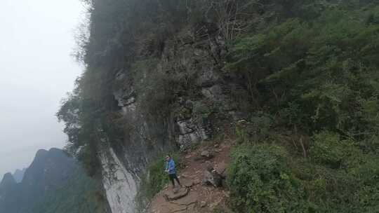 fpv穿越机航拍桂林风光漓江山水风景