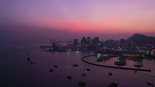 深圳晚霞