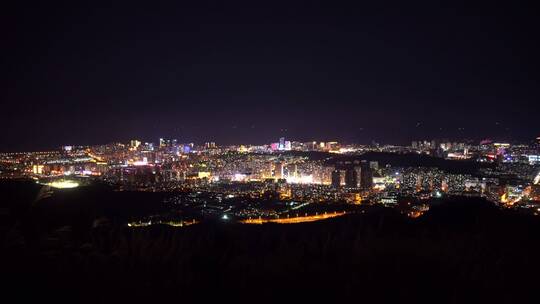 威海市环翠区城市夜景