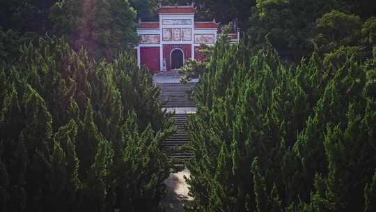 湖南岳阳君山旅游景区航拍视频