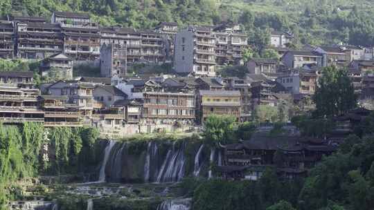 芙蓉镇古韵景色