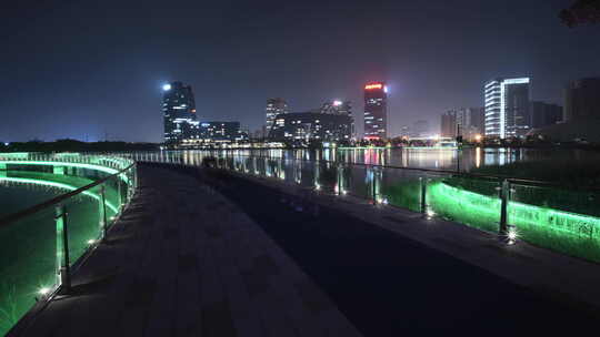 城市建筑 延时 金沙湖 杭州金沙湖大剧院 4K视频素材模板下载