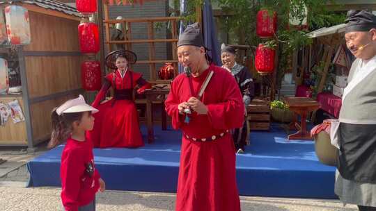 景区古装NPC互动游戏演艺2
