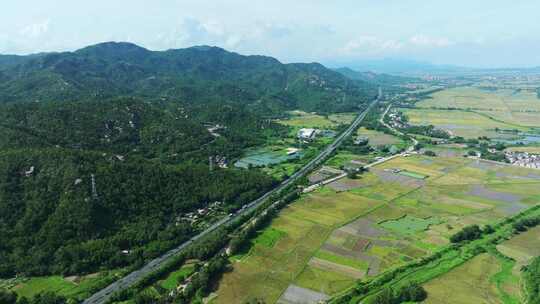 航拍中国广东江门高速公路