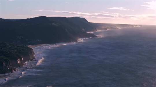 斯坦韦尔公园秃头山顶海滩南海岸海岸线新南