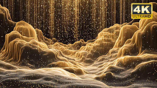 抽象科技中国风山脉山水背景