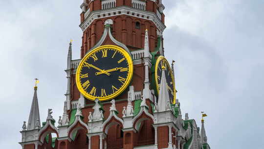 克里姆林宫时钟“钟声”，延时