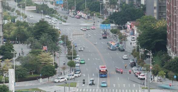 车流 交通 延时 繁忙 都市