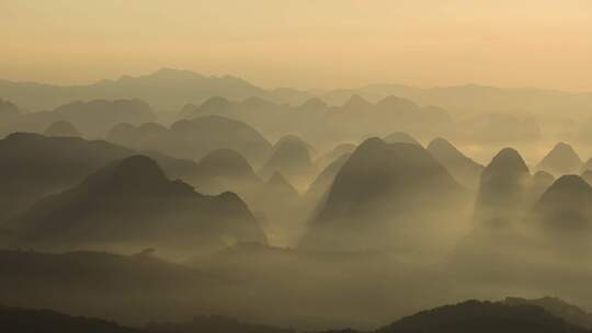 广西十万大山日出