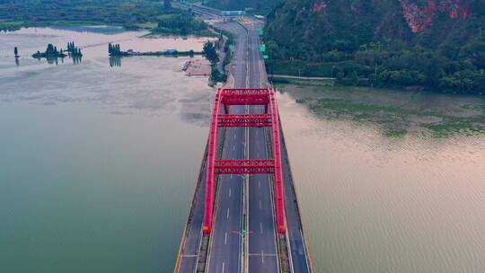 昆明市西山区海口大桥航拍视频素材模板下载