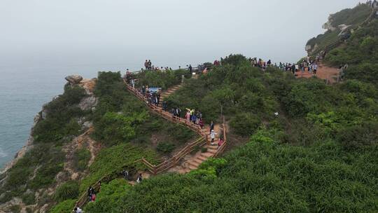 云雾中的鹿嘴山庄，美人鱼拍摄地