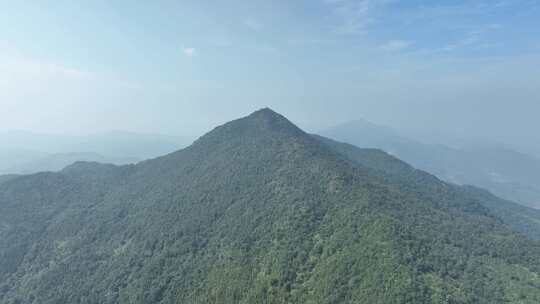 航拍福州寿山村寿山石山脉