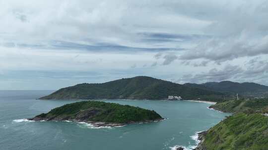 东南亚泰国普吉岛群岛夏季自然风光航拍