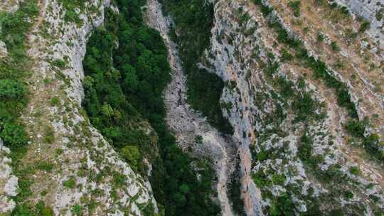 Verdon Gorge，河，峡谷，桥